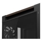ASUS ProArt PA602 Wood Edition Modern Black - Tempered Glass Panel Midi Tower Black Wood