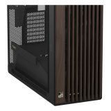 ASUS ProArt PA602 Wood Edition Modern Black - Tempered Glass Panel Midi Tower Black Wood