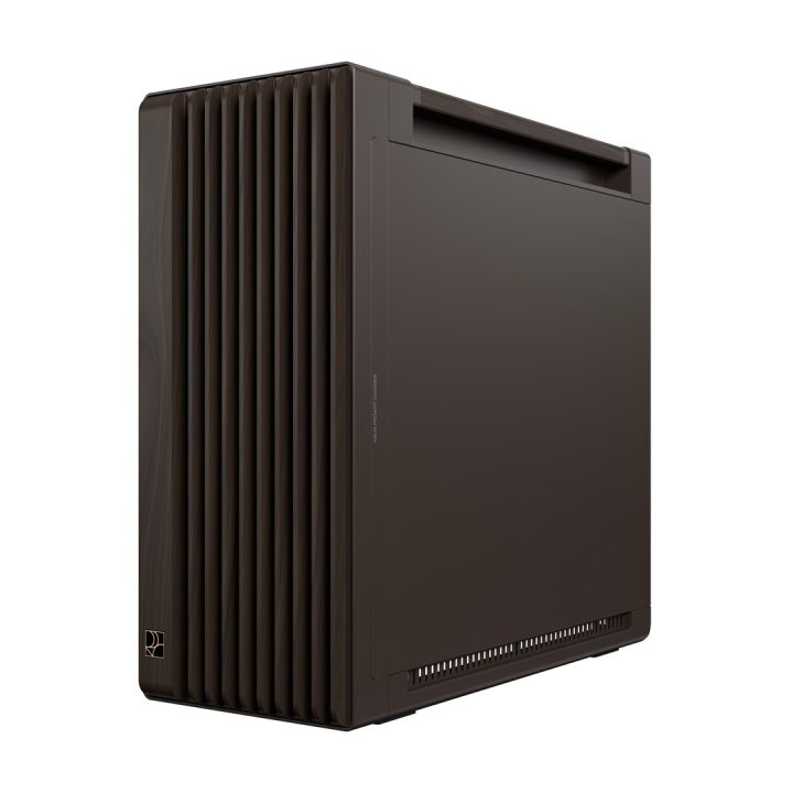 ASUS ProArt PA602 Wood Edition Retro Brown - Tempered Glass Panel Midi Tower