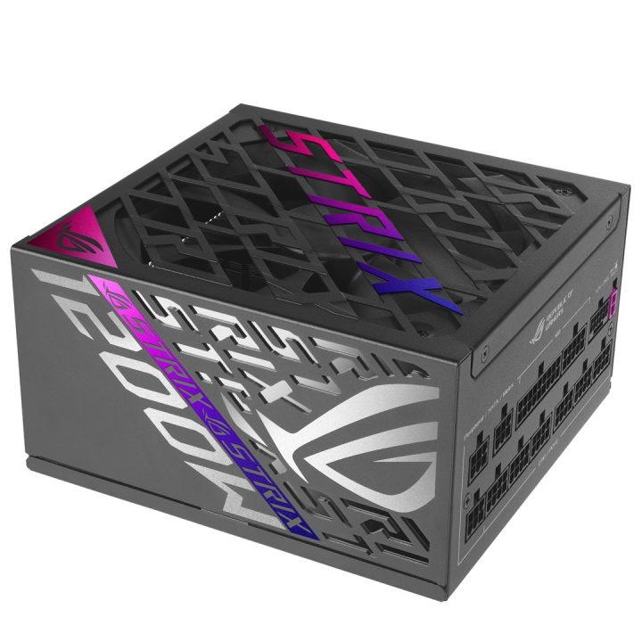 ASUS ROG -STRIX-1200P-GAMING-E power supply unit 1200 W 20+4 pin ATX ATX Black Multicolour
