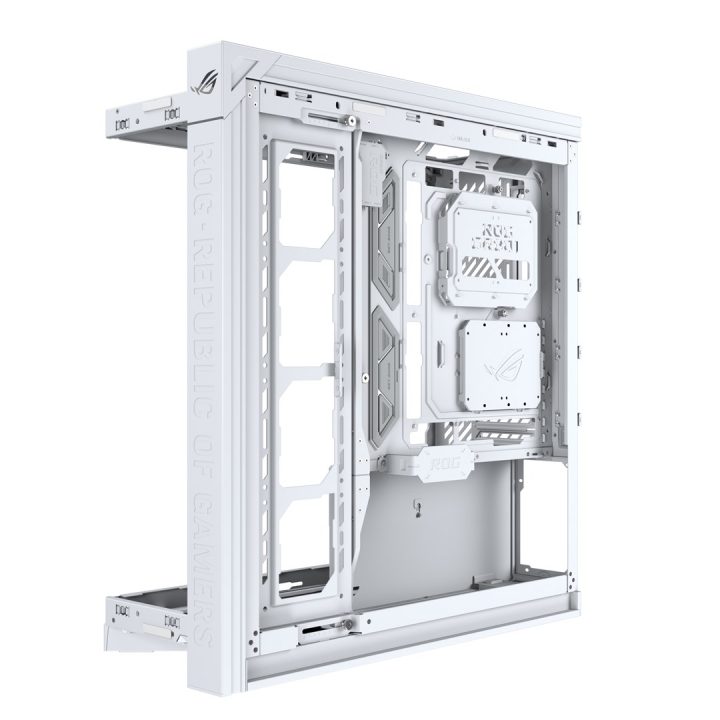 ASUS ROG CRONOX GR801 CURVE TG ARGB WHITE Midi Tower