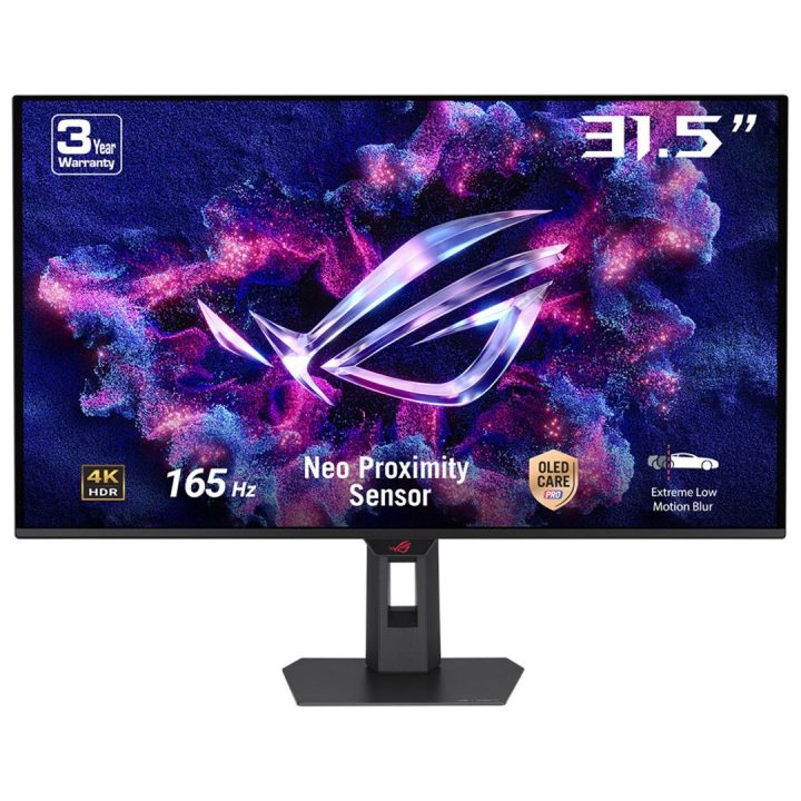 ASUS ROG Strix OLED XG32UCDS computer monitor 80 cm (31.5 ) 3840 x 2160 pixels 4K Ultra HD QD-OLED Black