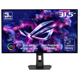ASUS ROG Strix OLED XG32UCWG computer monitor 80 cm (31.5 ) 3840 x 2160 pixels 4K Ultra HD Black