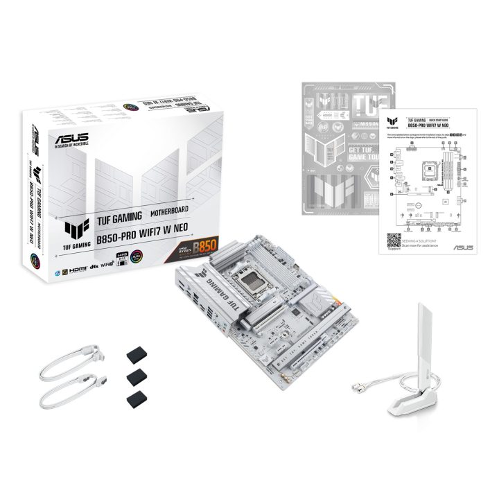 ASUS TUF GAMING B850-PRO WIFI7 W NEO AMD B850 Socket AM5 ATX
