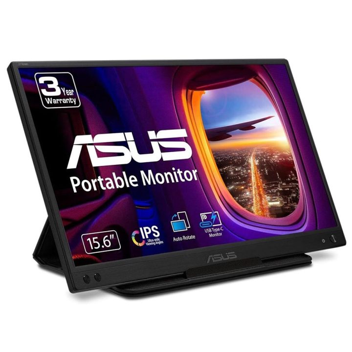 ASUS ZenScreen MB166C computer monitor 39.6 cm (15.6 ) 1920 x 1080 pixels Full HD LED Black