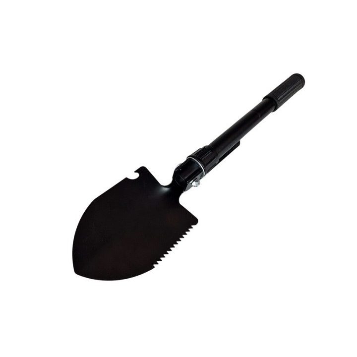 Tactical multifunctional shovel AZYMUT Trapper black +pack