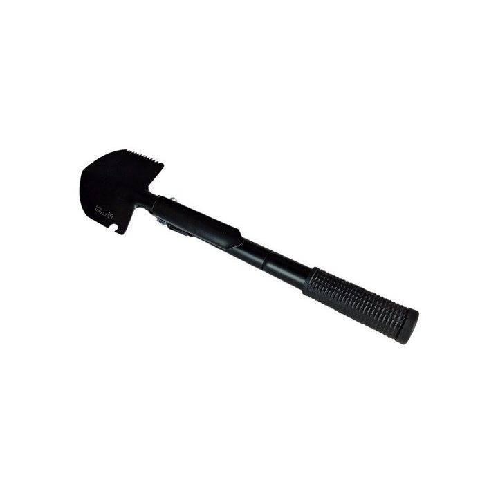 Tactical multifunctional shovel AZYMUT Trapper black +pack