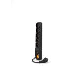 ACAR F5 Black 5 AC outlet(s) 230 V 1.5 m