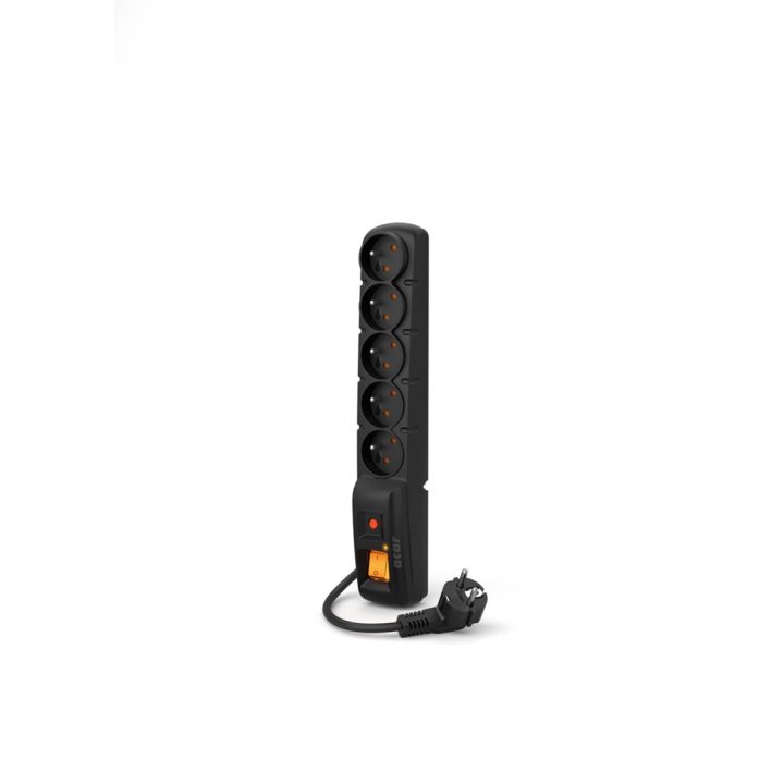 ACAR F5 Black 5 AC outlet(s) 230 V 3 m