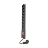 ACAR S8 Black 8 AC outlet(s) 230 V 3m
