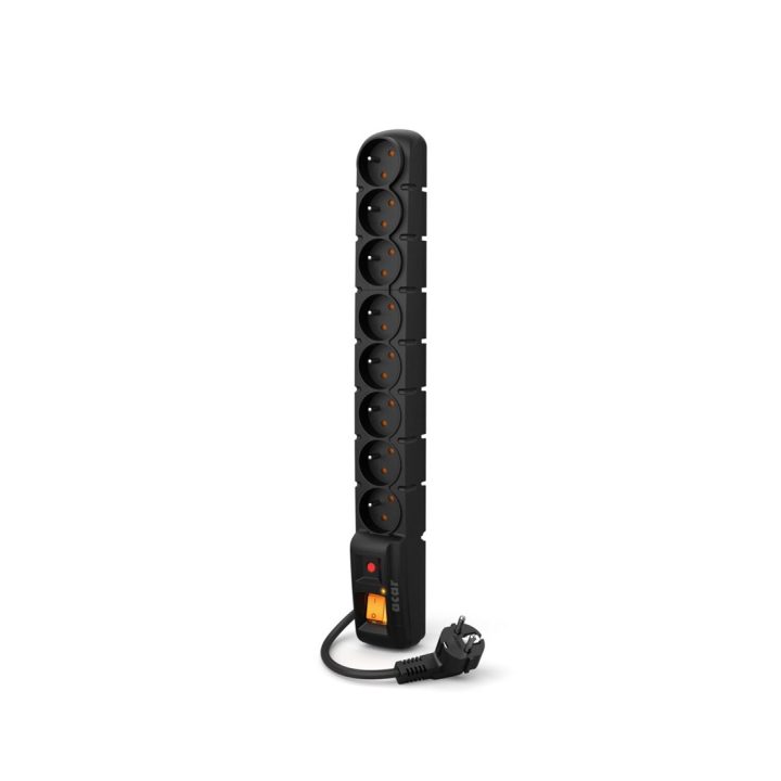 ACAR S8 Black 8 AC outlet(s) 230 V 5m