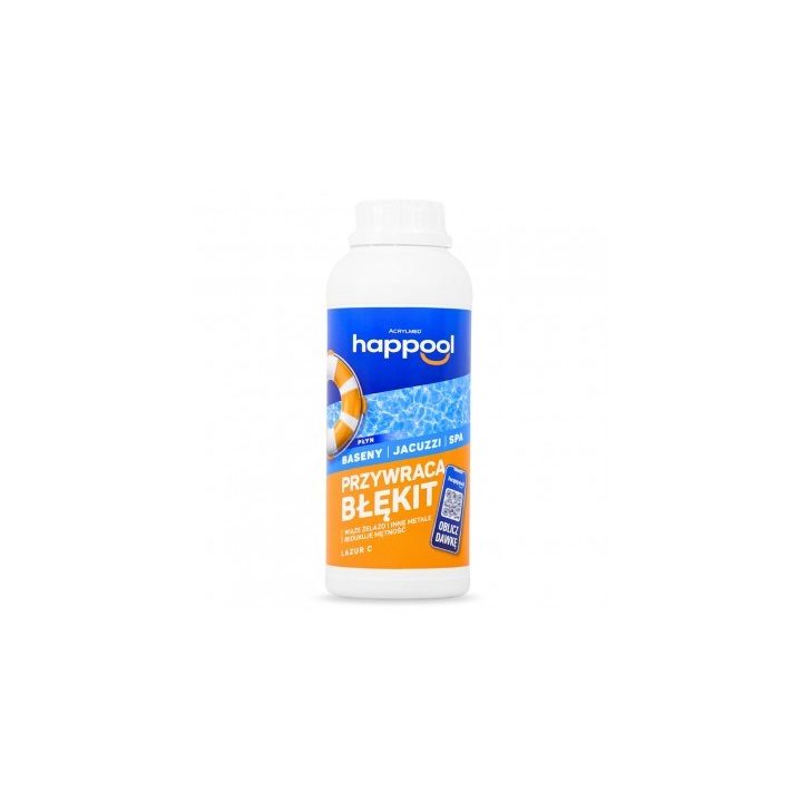 Acrylmed LAZUR C Liquid for removing cloudy deposits from swimming pool water 0.5 l