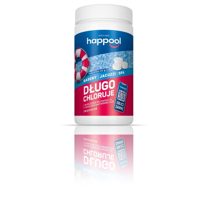 Acrylmed TRIOCHLOR Slow-release chlorine tablets 1 kg