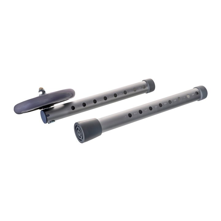 Aluminium rehabilitation tri-functional walker