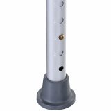 Round aluminium shower stool