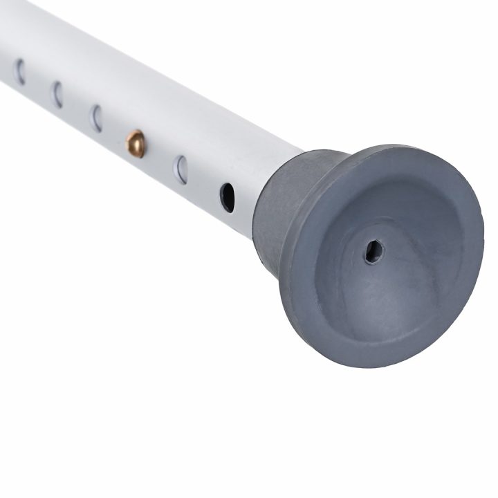 Round aluminium shower stool