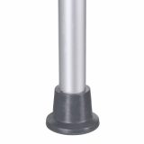 Round aluminium shower stool