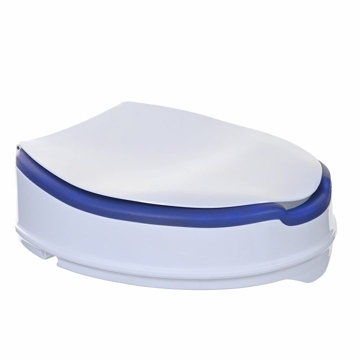 Toilet seat with lid 10 cm SoftRelief NT500AM