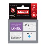 Activejet AB-123CN Ink (replacement for Brother LC123C/121C Supreme 10 ml cyan)