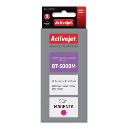 Activejet AB-5000M Ink Bottle (Replacement Brother BT-5000M Supreme 50 ml 5000 pages magenta)
