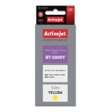 Activejet AB-5000Y Ink Bottle (replacement for Brother BT-5000Y Supreme 50 ml 5000 pages yellow)