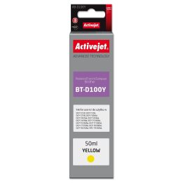 Activejet AB-D100Y Ink cartridge for Brother printers replacement for Brother BT-D100Y Supreme 50 ml yellow