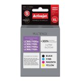 Activejet ABB-1100NX Ink (replacement for Brother LC1100/980 Supreme 1 x 29 ml 3 x 19.5 ml black magenta cyan yellow)