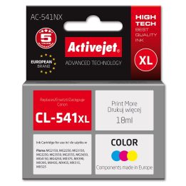 Activejet AC-541NX ink for Canon printer (replacement Canon CL-541XL) Supreme 18 ml cyan yellow magenta