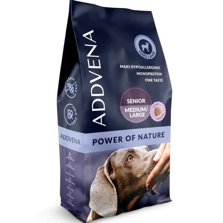 ADDVENA Power of Nature Senior Medium/Large Mono Lamb - dry dog food - 10kg