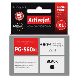 Activejet AC-560NX Ink (replacement for Canon PG-560XL Supreme 22 ml black)