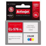 Activejet AC-576NX Canon printer ink replacement Canon CL-576XL Supreme 15 ml colour: blue yellow magenta