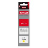Activejet AC-G41Y Ink Bottle (Replacement for Canon GI-41Y 4545C001 Supreme 70 ml yellow)