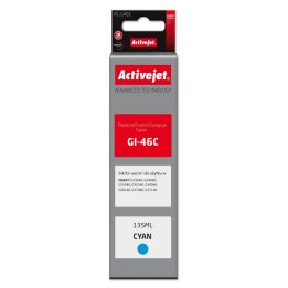 Activejet AC-G46C Ink cartridge for Canon printers replacement for Canon GI-46C Supreme 135 ml cyan