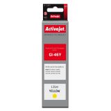 Activejet AC-G46Y Ink cartridge for Canon printers replacement for Canon GI-46Y Supreme 135 ml yellow