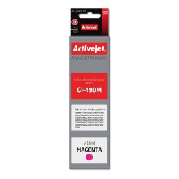 Activejet AC-G490M Ink cartridge (replacement for Canon GI-490M Supreme 70 ml 7000 pages magenta)