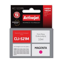 Activejet ACC-521MN Ink (replacement for Canon CLI-521M Supreme 10 ml magenta)