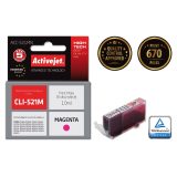 Activejet ACC-521MN Ink (replacement for Canon CLI-521M Supreme 10 ml magenta)