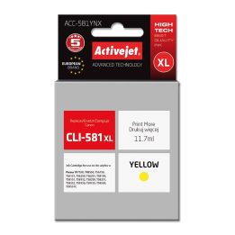 Activejet ACC-581YNX ink (replacement for Canon CLI-581XLY Supreme 11 70 ml yellow)