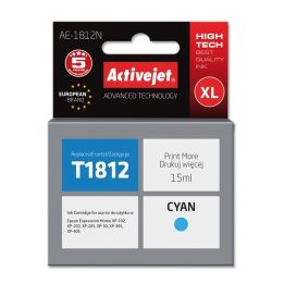 Activejet AE-1812N ink for Epson printer Epson 18XL T1812 replacement Supreme 15 ml cyan