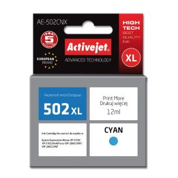 Activejet AE-502CNX ink (replacement for Epson 502XL W24010 Supreme 12 ml cyan)