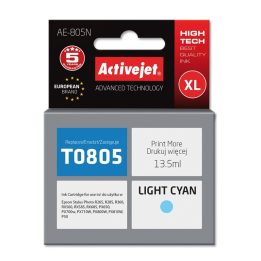 Activejet AE-805N Ink (replacement for Epson T0805 Supreme 13 5 ml light blue)