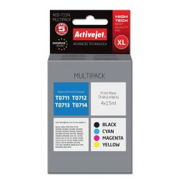Activejet AEB-715N Ink (replacement for Epson T0715 Supreme 4 x 15 ml black magenta cyan yellow)