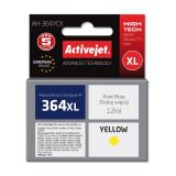 Activejet AH-364YCX Ink (replacement for HP 364XL CB325EE Premium 12 ml yellow)