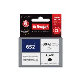 Activejet AH-652BR ink for HP printer HP 652 F6V25AE replacement Premium 20 ml black