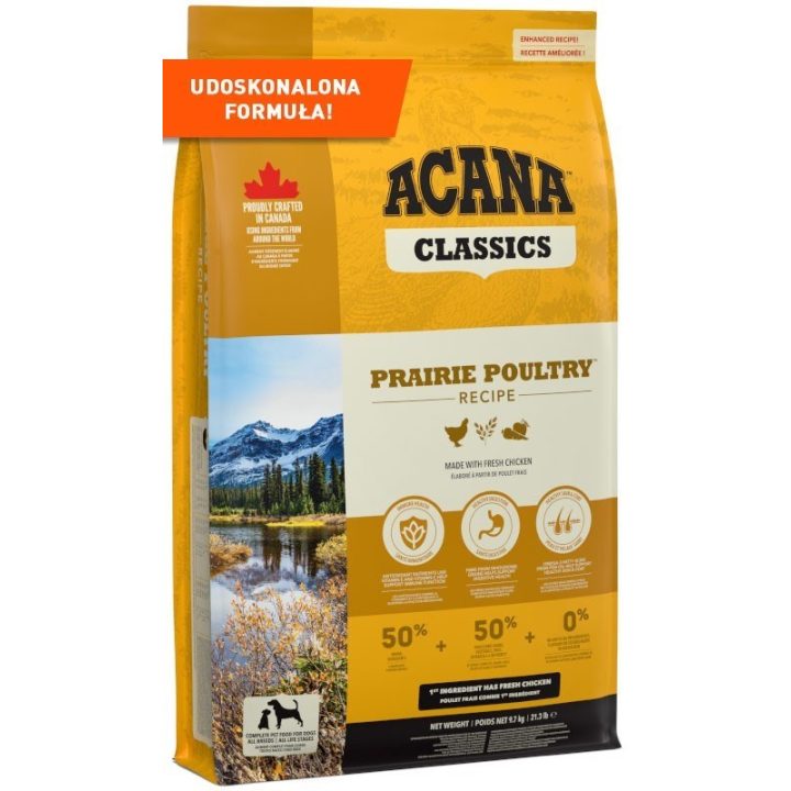 ACANA Classics Prairie Poultry - dry dog food - 9 7 kg