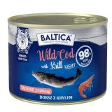BALTICA Excellent Cod with krill - wet cat food - 185g