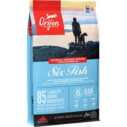ORIJEN Six Fish - dry dog food - 11 4 kg