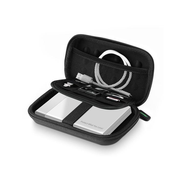Ugreen 40707 storage drive case Pouch case EVA (Ethylene Vinyl Acetate) Black