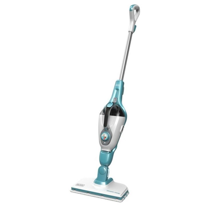 Black & Decker FSMH1321 steam cleaner Steam mop 0.5 L 1300 W Blue White
