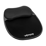 Activejet black gel mouse pad